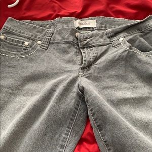 Gray jeans